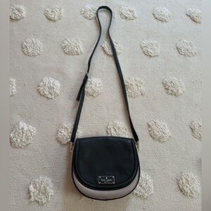 Kate Spade Elegant Black and Cream Crossbody